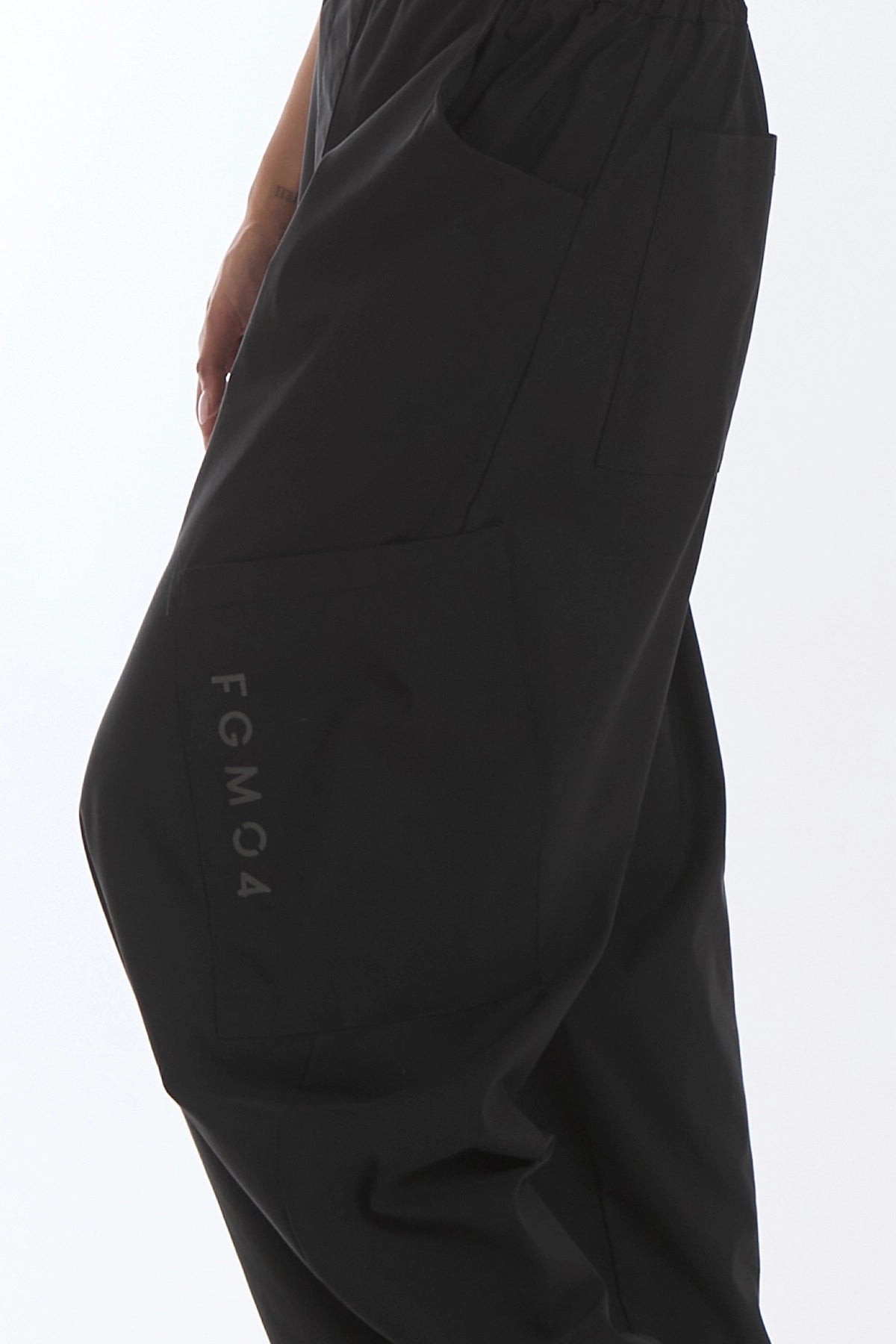 Pantalone Cargo Balloon Summer Nero