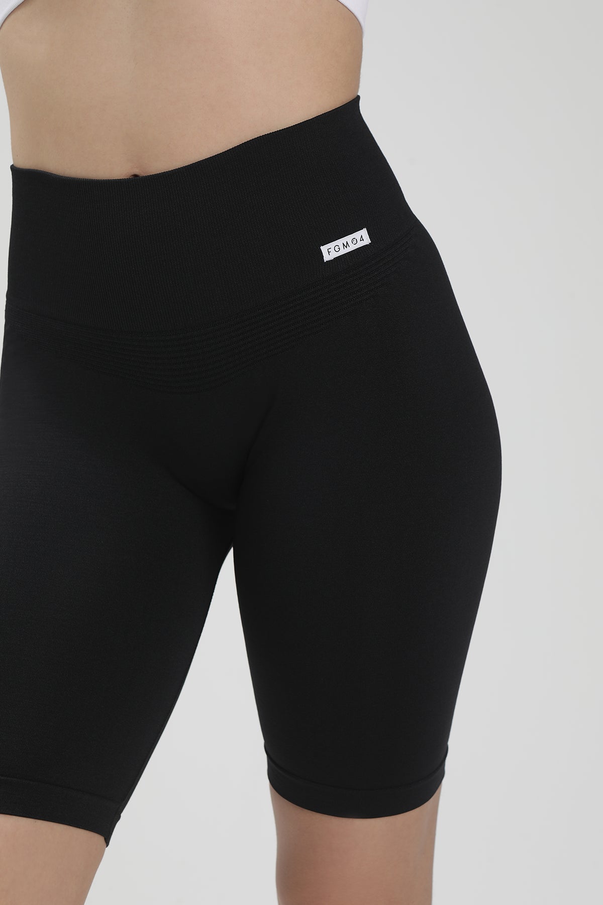 Ciclisti sportivi con tecnologia FIR soft push up senza arricciatura Confidence CryoFir Nero - FGM04 - LEGGINGS ANTICELLULITE - fgm04