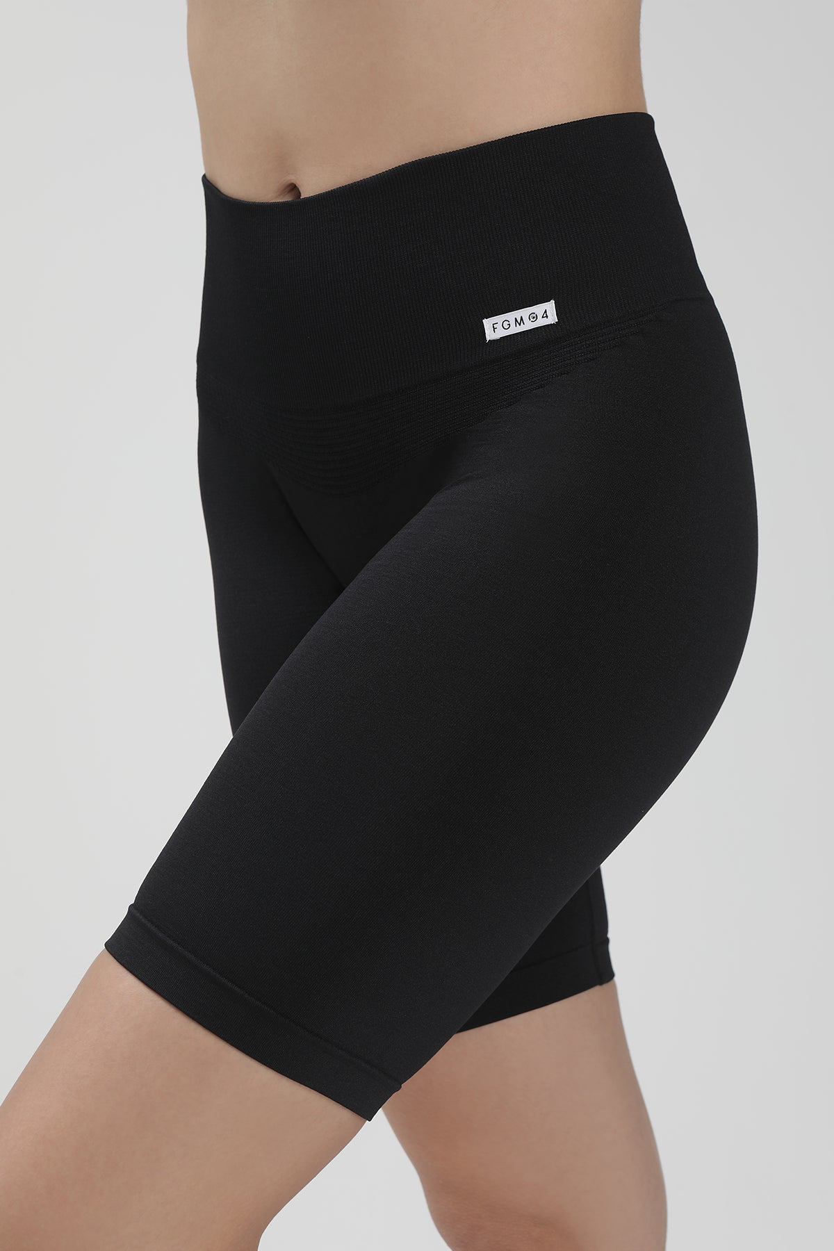 Ciclisti sportivi con tecnologia FIR soft push up senza arricciatura Confidence CryoFir Nero - FGM04 - LEGGINGS ANTICELLULITE - fgm04