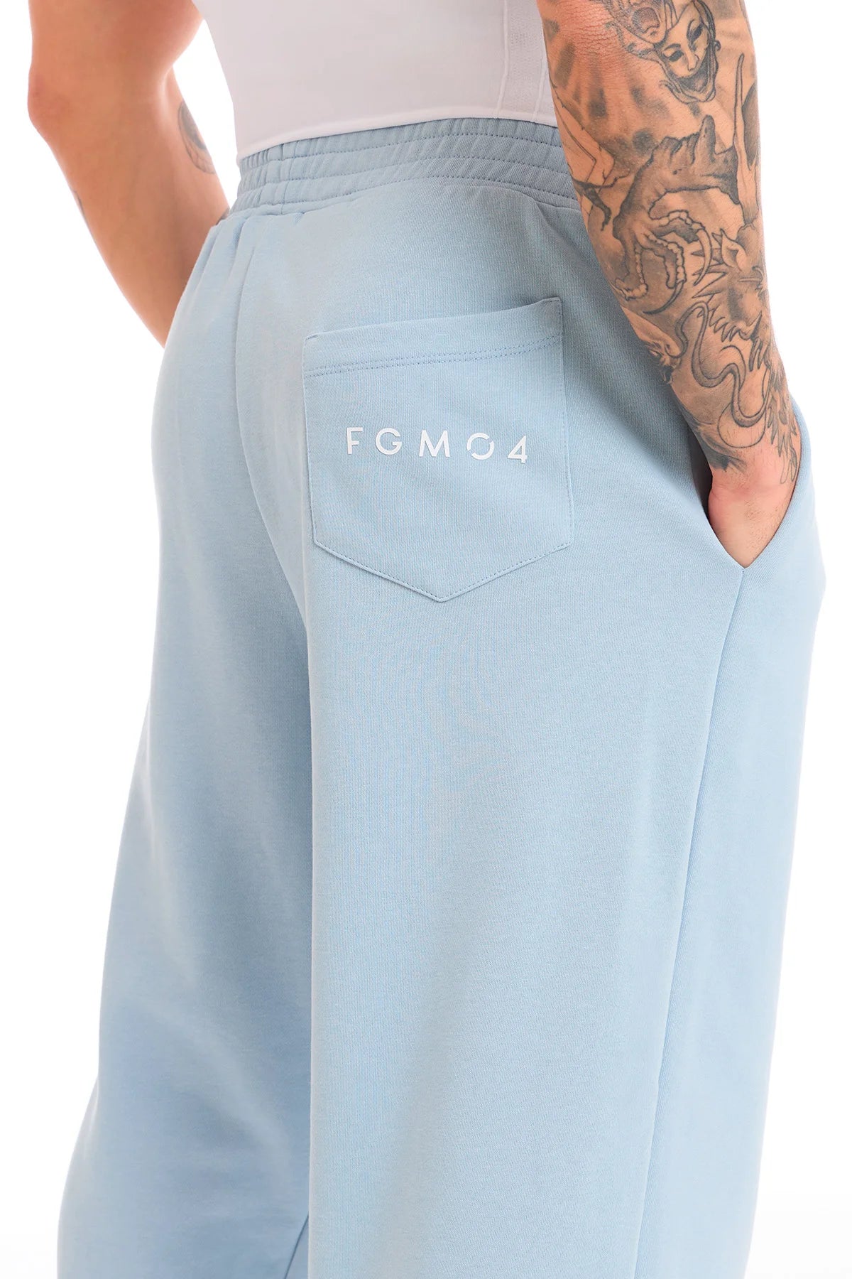 Pantalón Deportivo Hombre City Azul Hielo