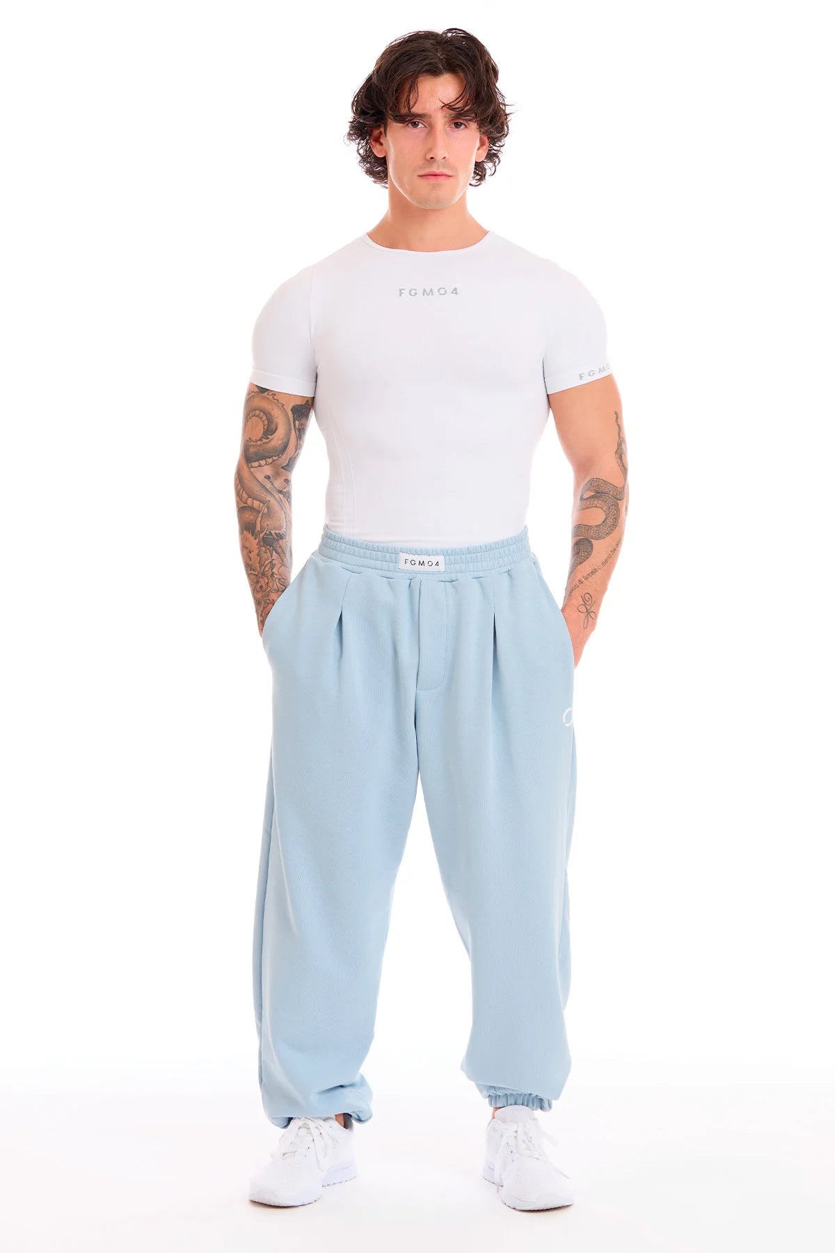 Pantalón Deportivo Hombre City Azul Hielo