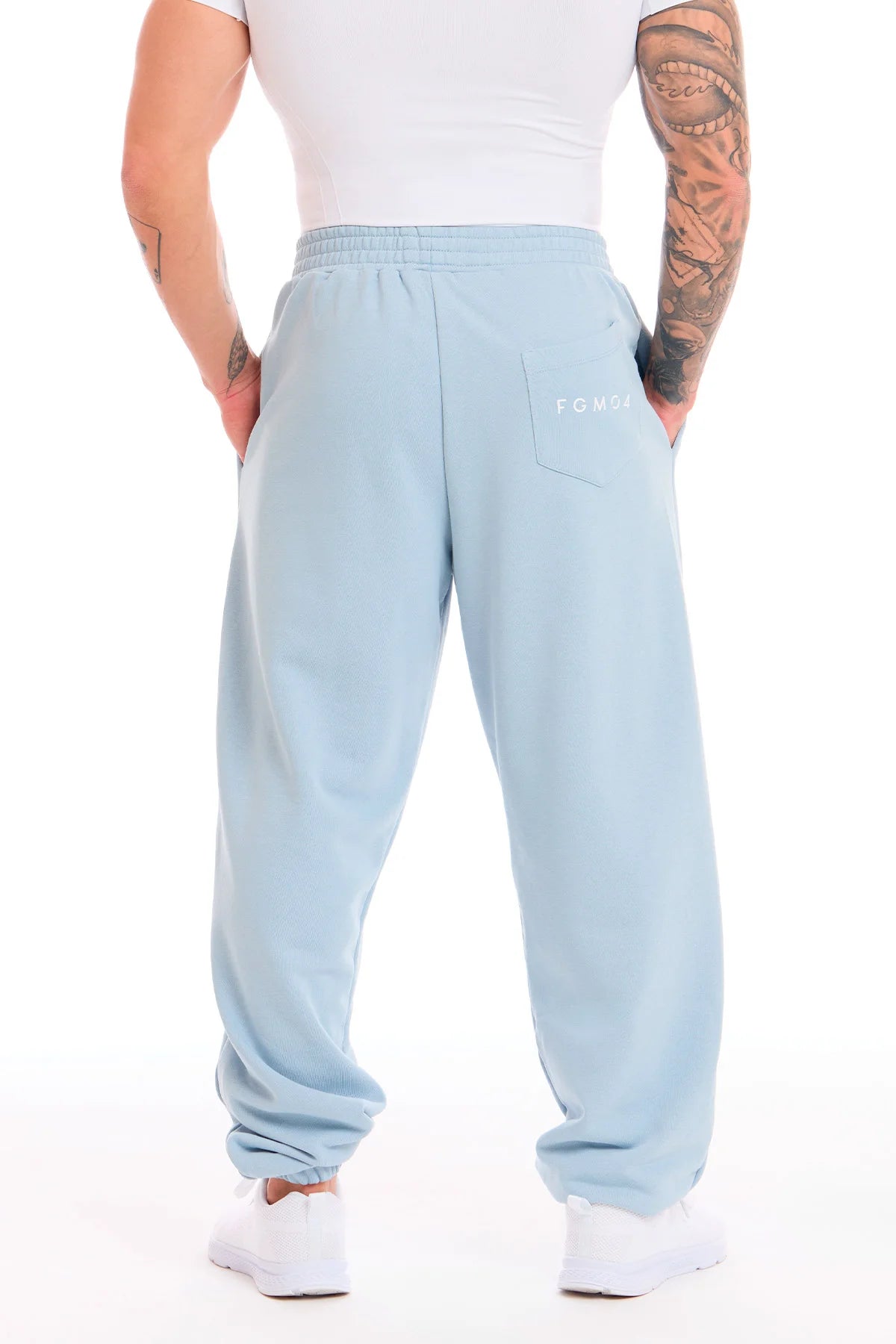 Pantalón Deportivo Hombre City Azul Hielo