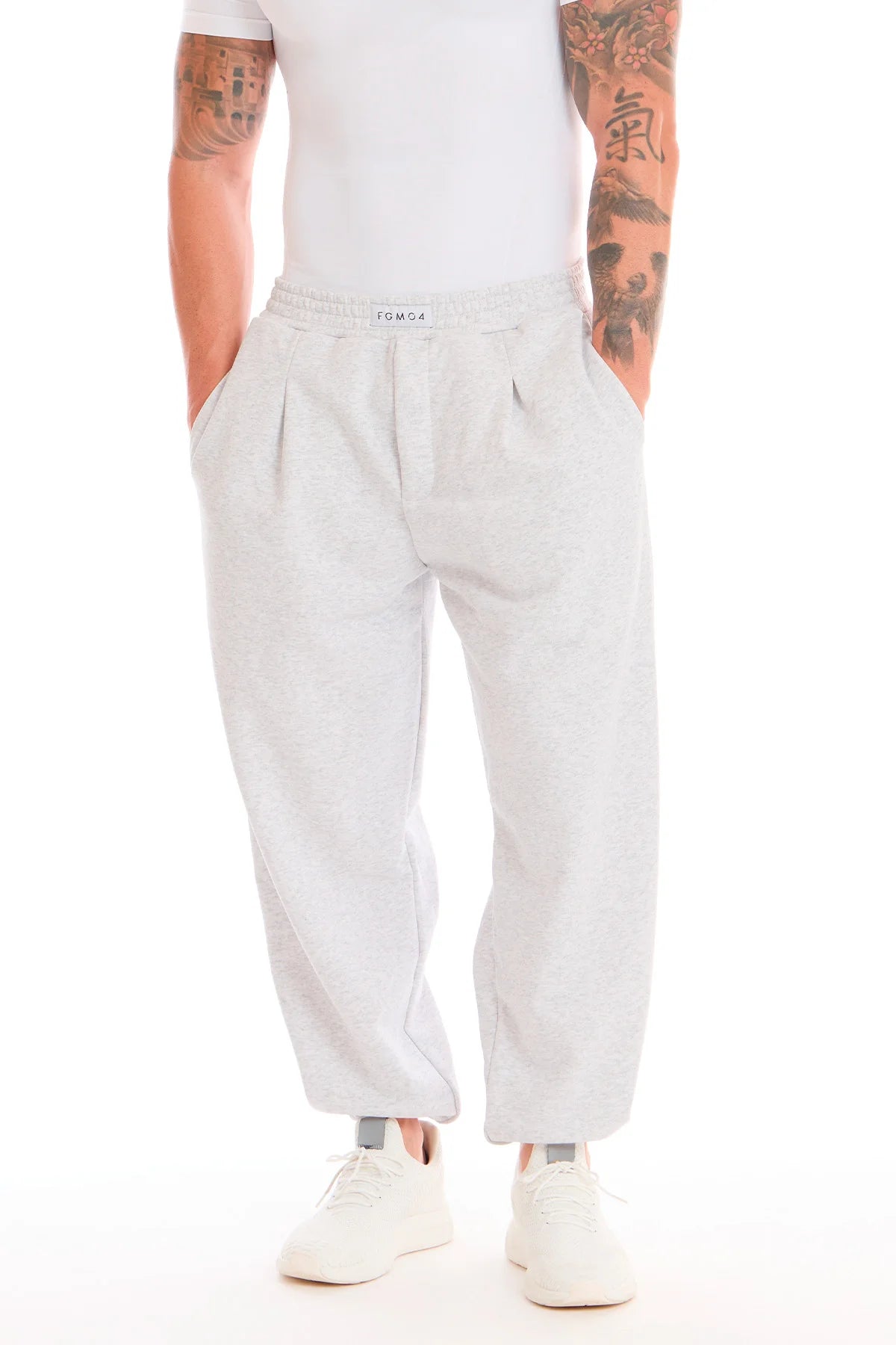 Pantalón Deportivo Hombre City Nieve Mélange