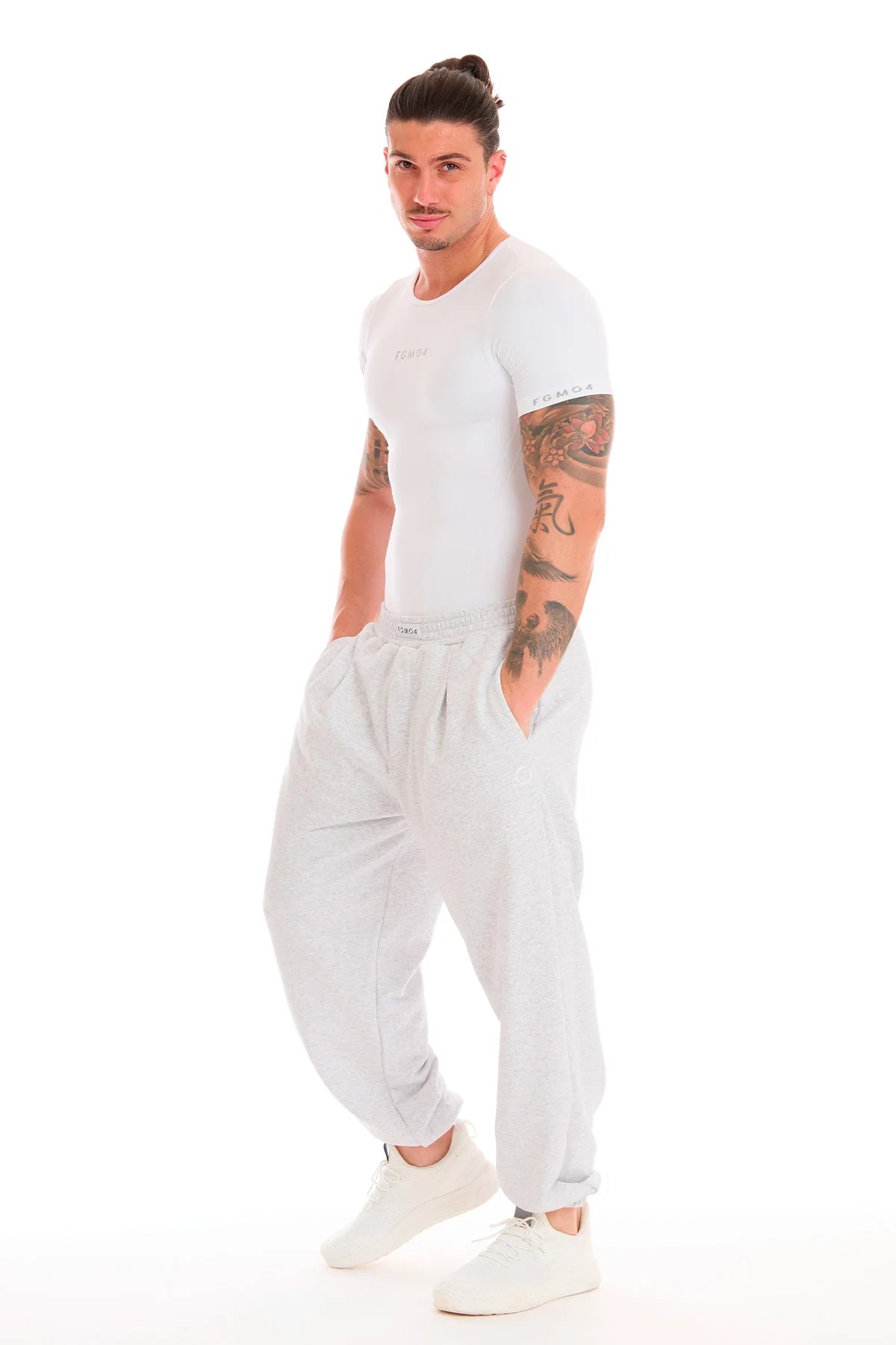 Pantalón Deportivo Hombre City Nieve Mélange