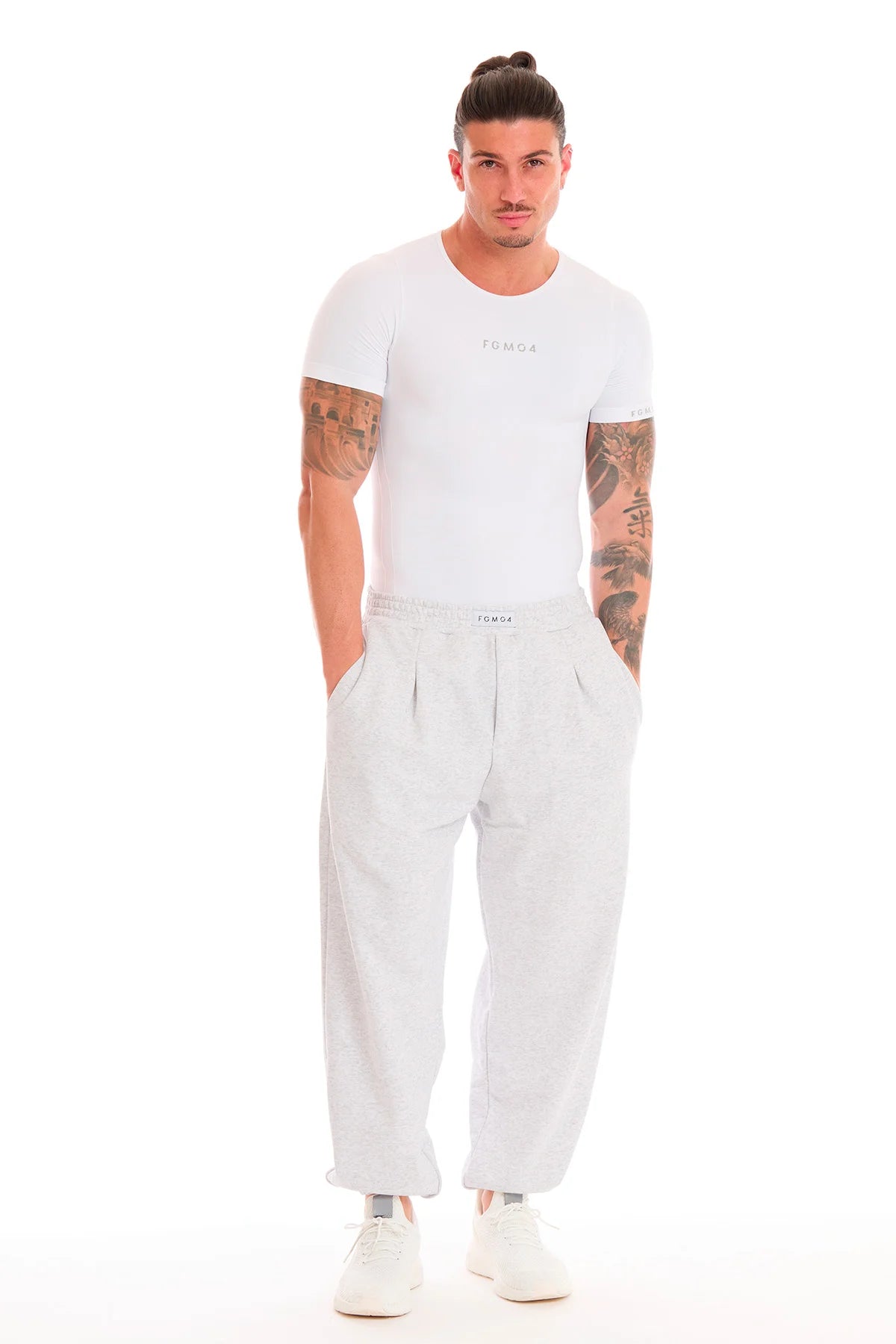 Pantalón Deportivo Hombre City Nieve Mélange