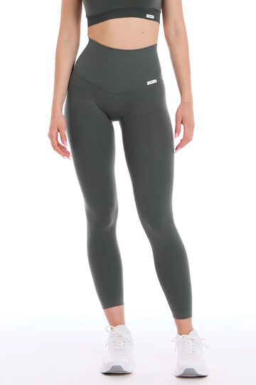 Leggings Push Up All-Up Coal Green - FGM04 - LEGGINGS ANTICELLULITE - fgm04