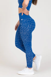 Leggings Push Up All - up Cocco Blu Accidia - FGM04 - LEGGINGS ANTICELLULITE - fgm04