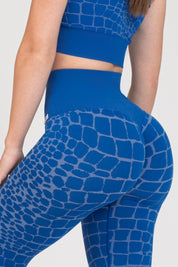 Leggings Push Up All - up Cocco Blu Accidia - FGM04 - LEGGINGS ANTICELLULITE - fgm04