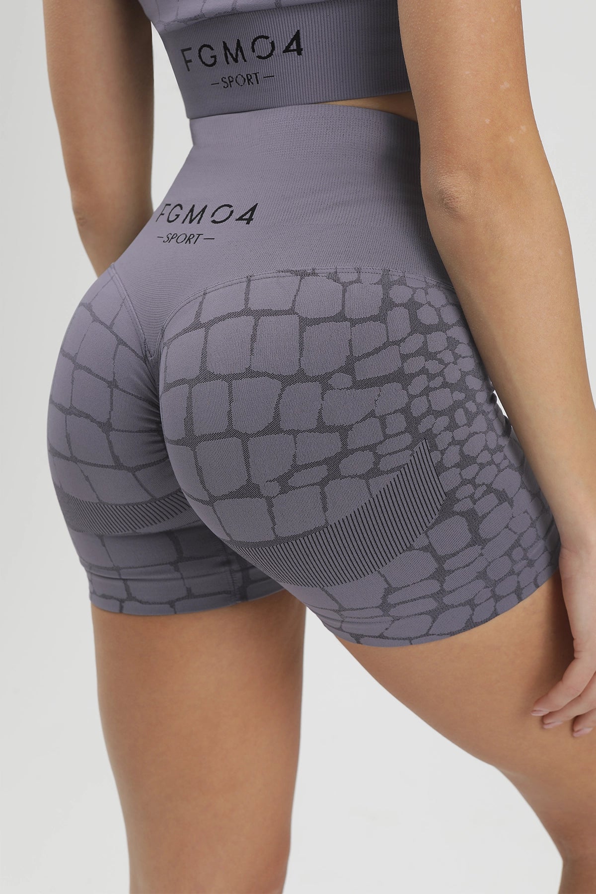 Shorts All - up Cocco Grigio Ira - FGM04 - LEGGINGS ANTICELLULITE - fgm04