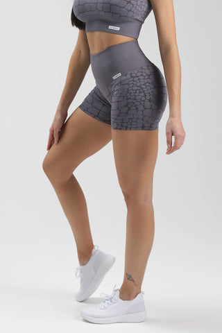 Shorts All - up Cocco Grigio Ira - FGM04 - LEGGINGS ANTICELLULITE - fgm04