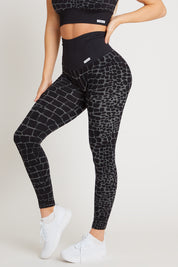 Leggings All-Up Cocco Nero - FGM04