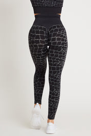 Leggings All-Up Cocco Nero - FGM04