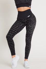 Leggings All-Up Cocco Nero - FGM04