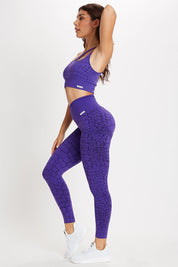 Leggings All-up Cocco Viola - FGM04