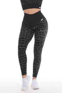 Leggings Push Up All-Up Cocco Nero