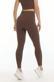 Leggings Basic Fascione Alto Marrone Castagna - FGM04 - OFFERTE SPECIALI - fgm04