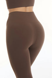 Leggings Basic Fascione Alto Marrone Castagna - FGM04 - OFFERTE SPECIALI - fgm04