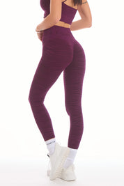 Leggings Push Up Jungle Tigre 2.0 Dark Purple