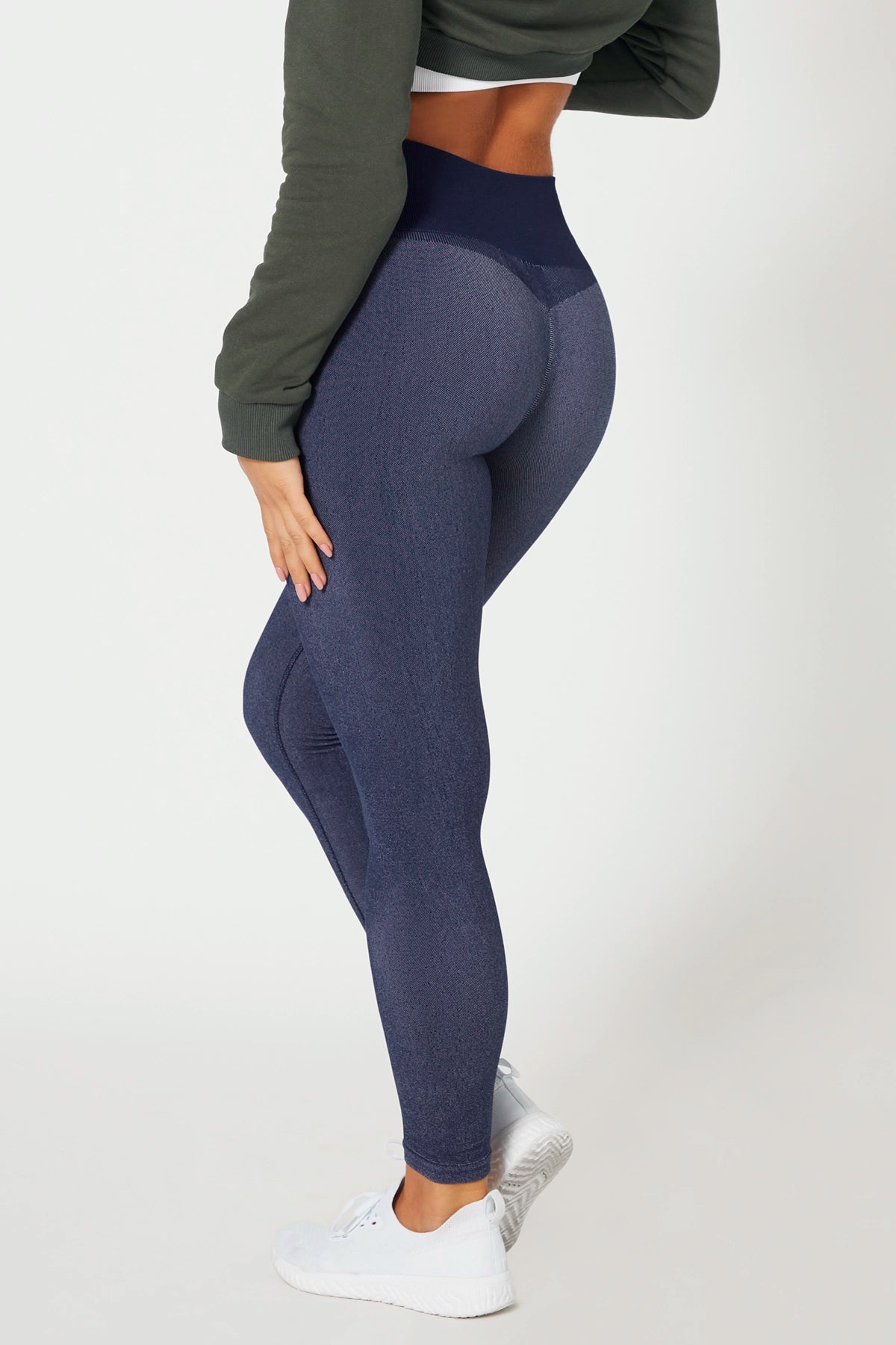 Leggings Confidence Blu Denim - FGM04