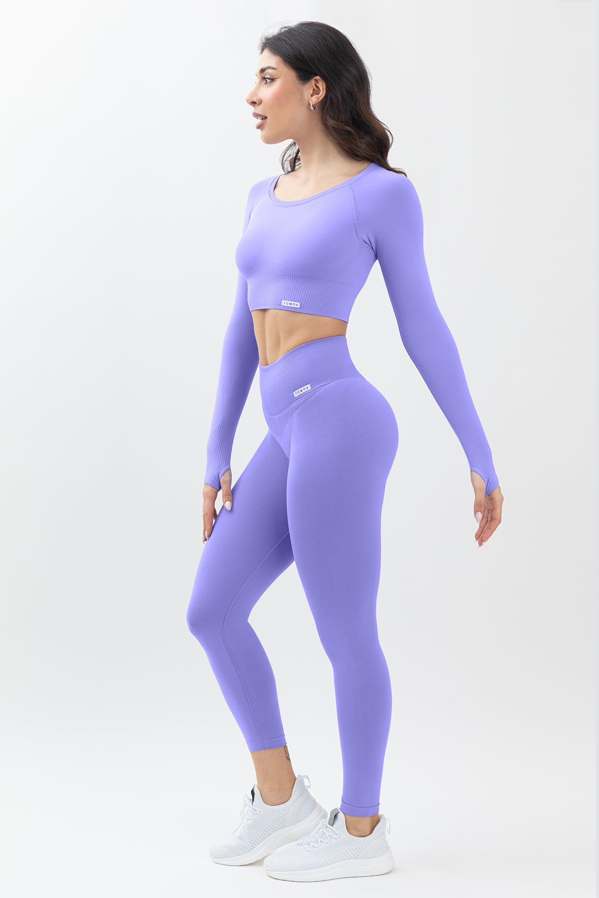 Leggings Confidence Viola Glicine - FGM04 - LEGGINGS ANTICELLULITE - fgm04