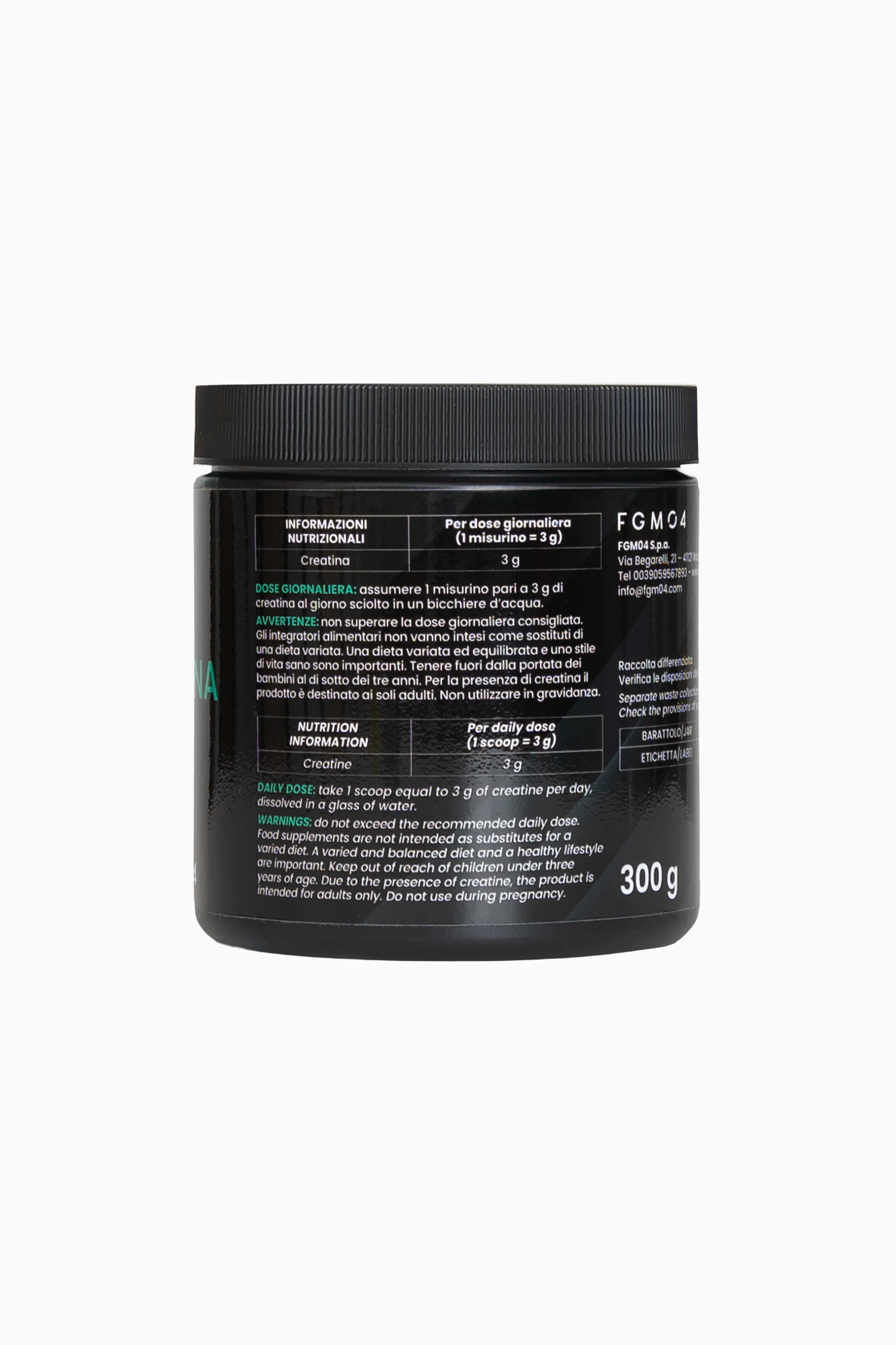 01 CREATINA 300 g - FGM04