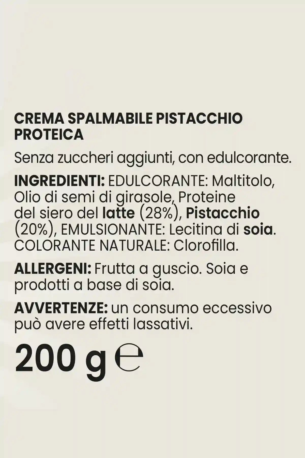 Crema Proteica Pistacchio - 200 g - FGM04 - OFFERTE SPECIALI - fgm04