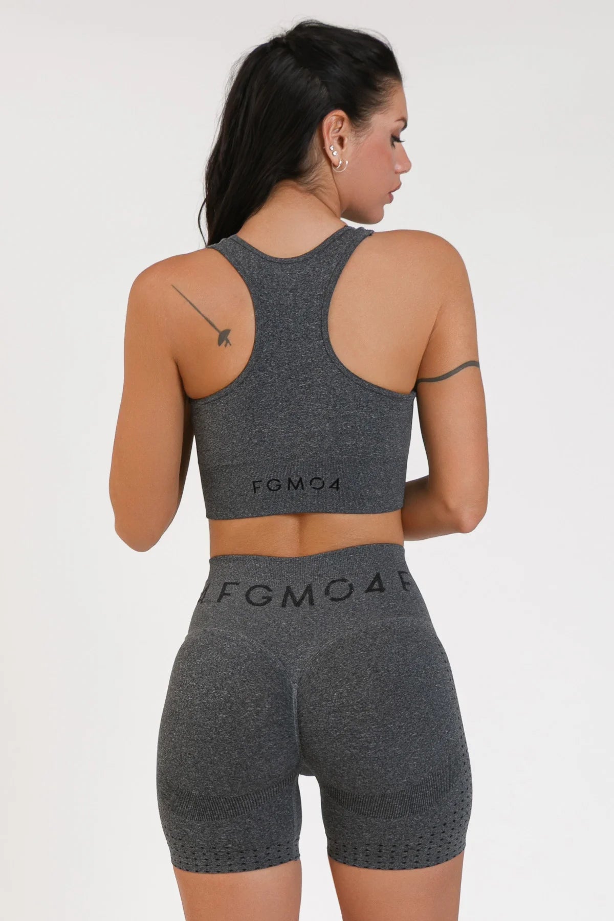 Top sportivo con spalline larghe Eldorado 2.0 Nero - FGM04 - Maglie e Top - fgm04