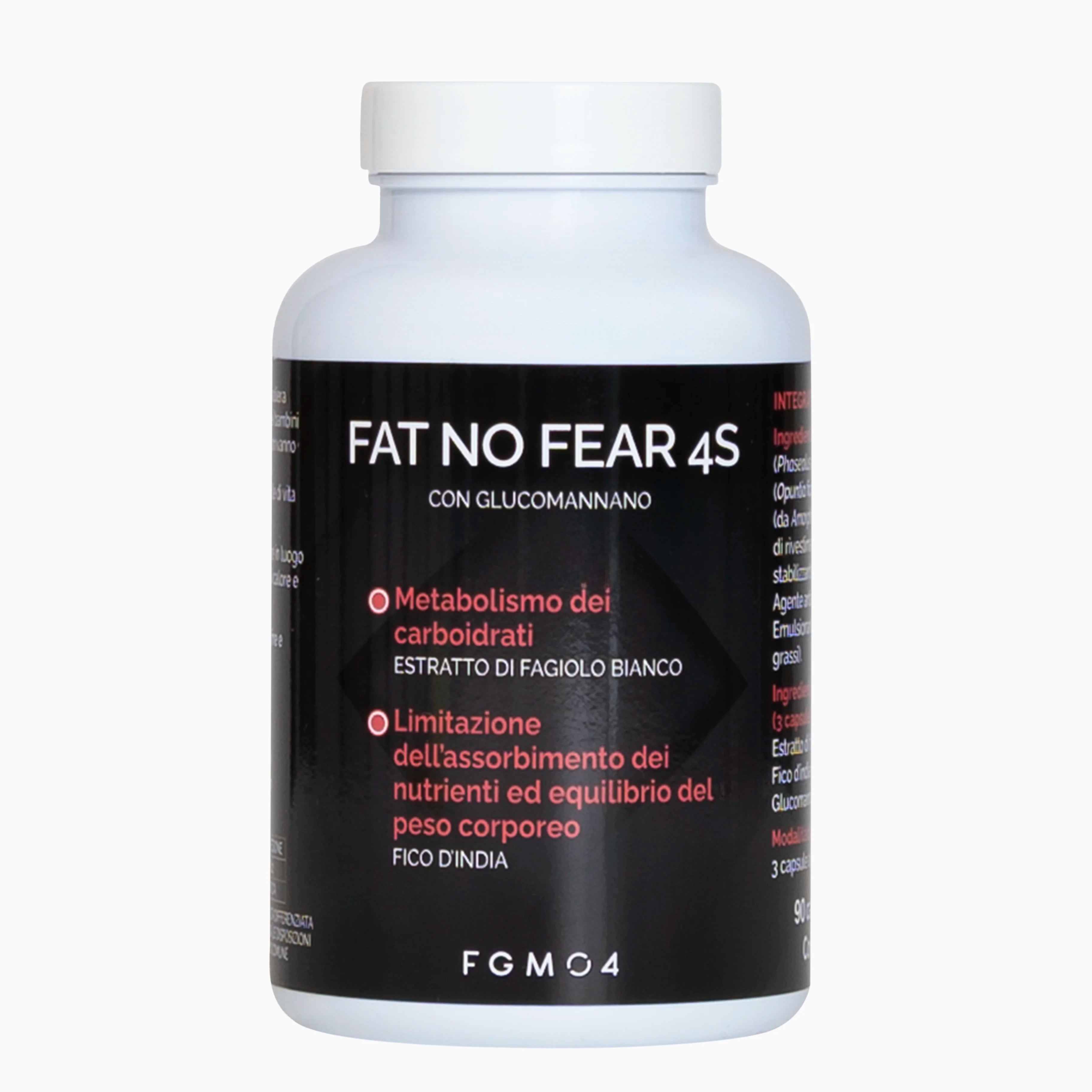 Fat No Fear 4S - 90 Caps - FGM04 - INTEGRATORI - fgm04