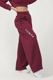 Pantalone Baggy Ikonic SS 24 Borgogna