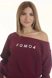 Felpa Ikonic Core FW 25 Prugna