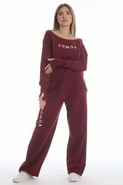 Felpa Ikonic Core FW 25 Prugna