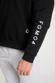 Felpa Ikonic FW 24/25 Nera Uomo