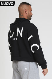 FLAG Men's Black Oversized Hoodie