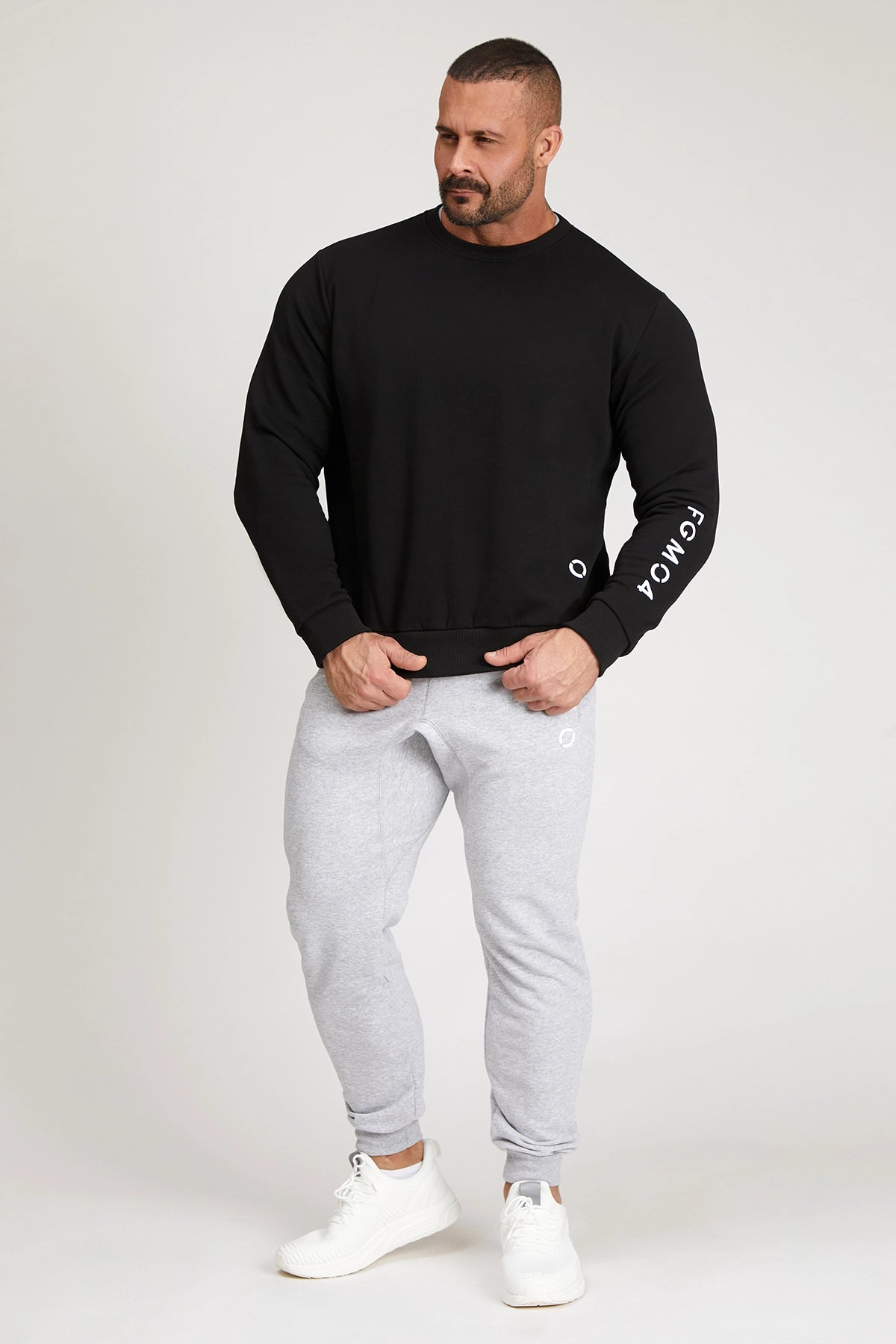 Ikonic FW 24/25 Schwarzes Herren-Sweatshirt