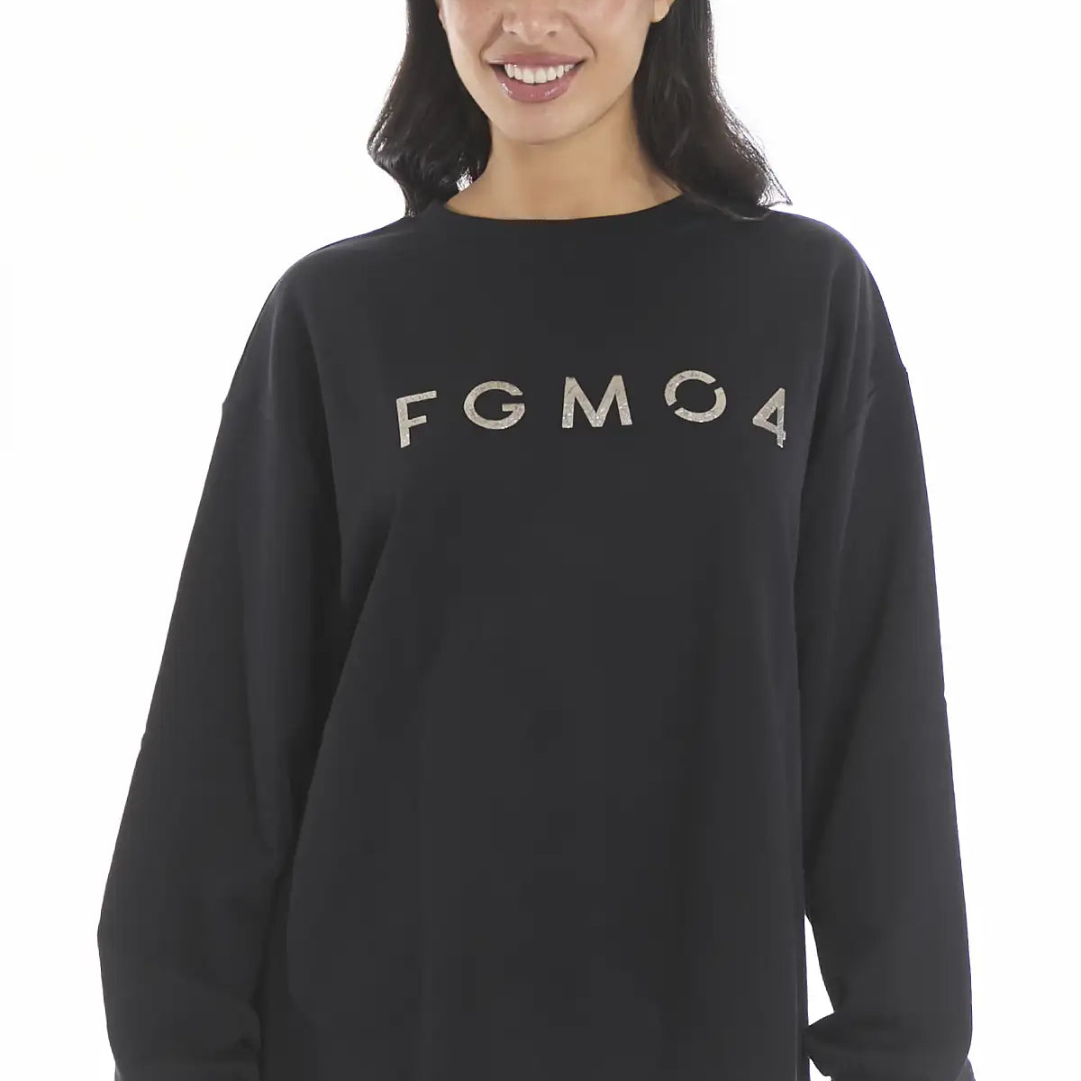 Felpa Rock Nero - FGM04 - Linea Ikonic - fgm04