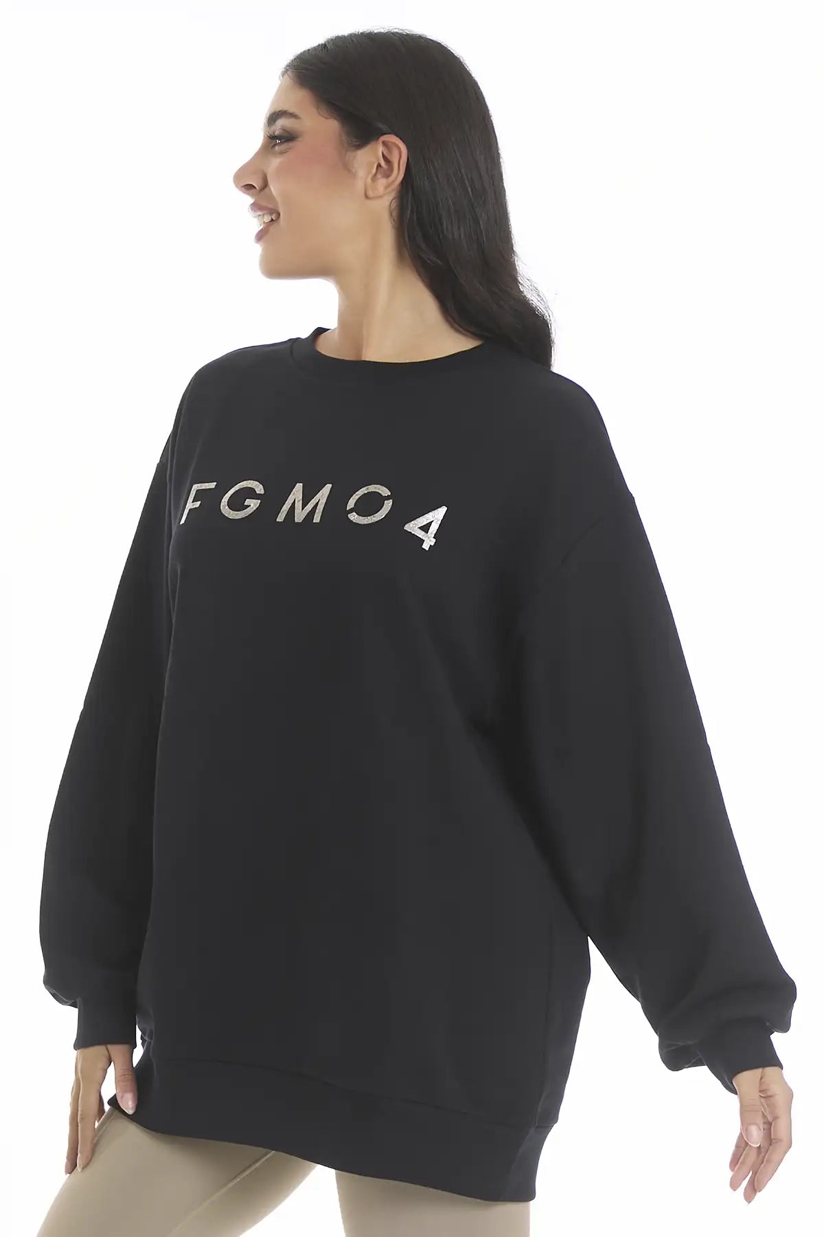 Felpa Rock Nero - FGM04 - Linea Ikonic - fgm04