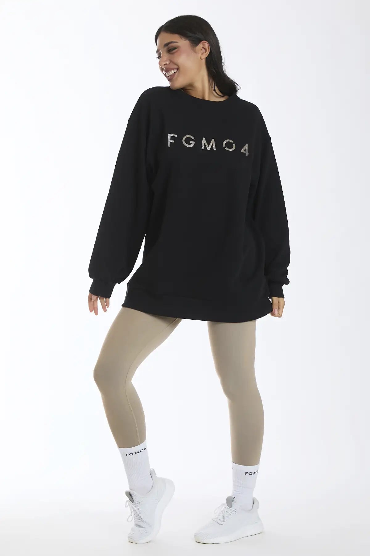 Felpa Rock Nero - FGM04 - Linea Ikonic - fgm04