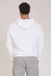 Felpa Ikonic FGM04 Zip con Cappuccio Colore Bianco Uomo - FGM04 - Linea Ikonic Uomo - fgm04
