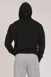 Felpa Ikonic FGM04 Zip con Cappuccio Colore Nero Uomo - FGM04 - Linea Ikonic Uomo - fgm04