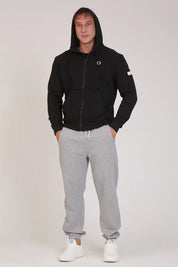 Felpa Ikonic FGM04 Zip con Cappuccio Colore Nero Uomo - FGM04 - Linea Ikonic Uomo - fgm04