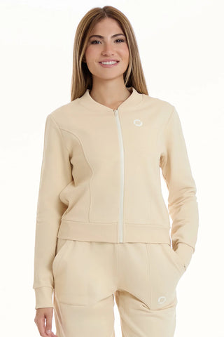 Sweat-shirt zippé Ikonic Active FW 25 Butter