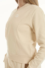 Felpa Ikonic Active Zip FW 25 Burro - FGM04 - Linea Ikonic - fgm04