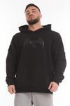 Felpa Bat Nero Uomo - FGM04 - Linea Ikonic Uomo - fgm04