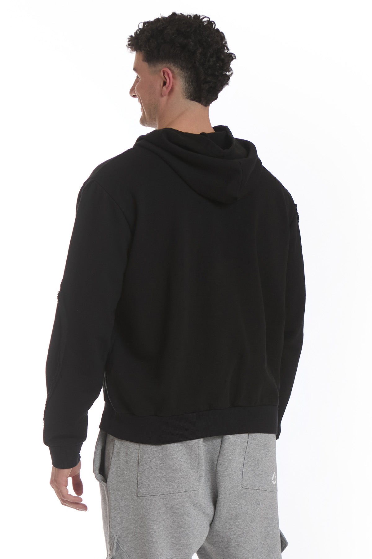 Felpa Bat Nero Uomo - FGM04 - Linea Ikonic Uomo - fgm04
