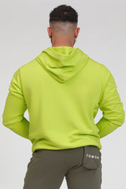 Felpa Over Con Cappuccio FW 24/25 Lime Uomo