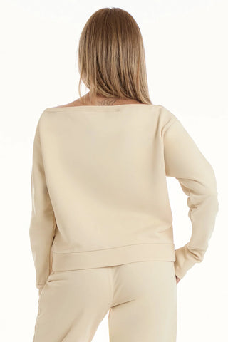 Felpa Ikonic Core FW 25 Burro - FGM04 - Linea Ikonic - fgm04