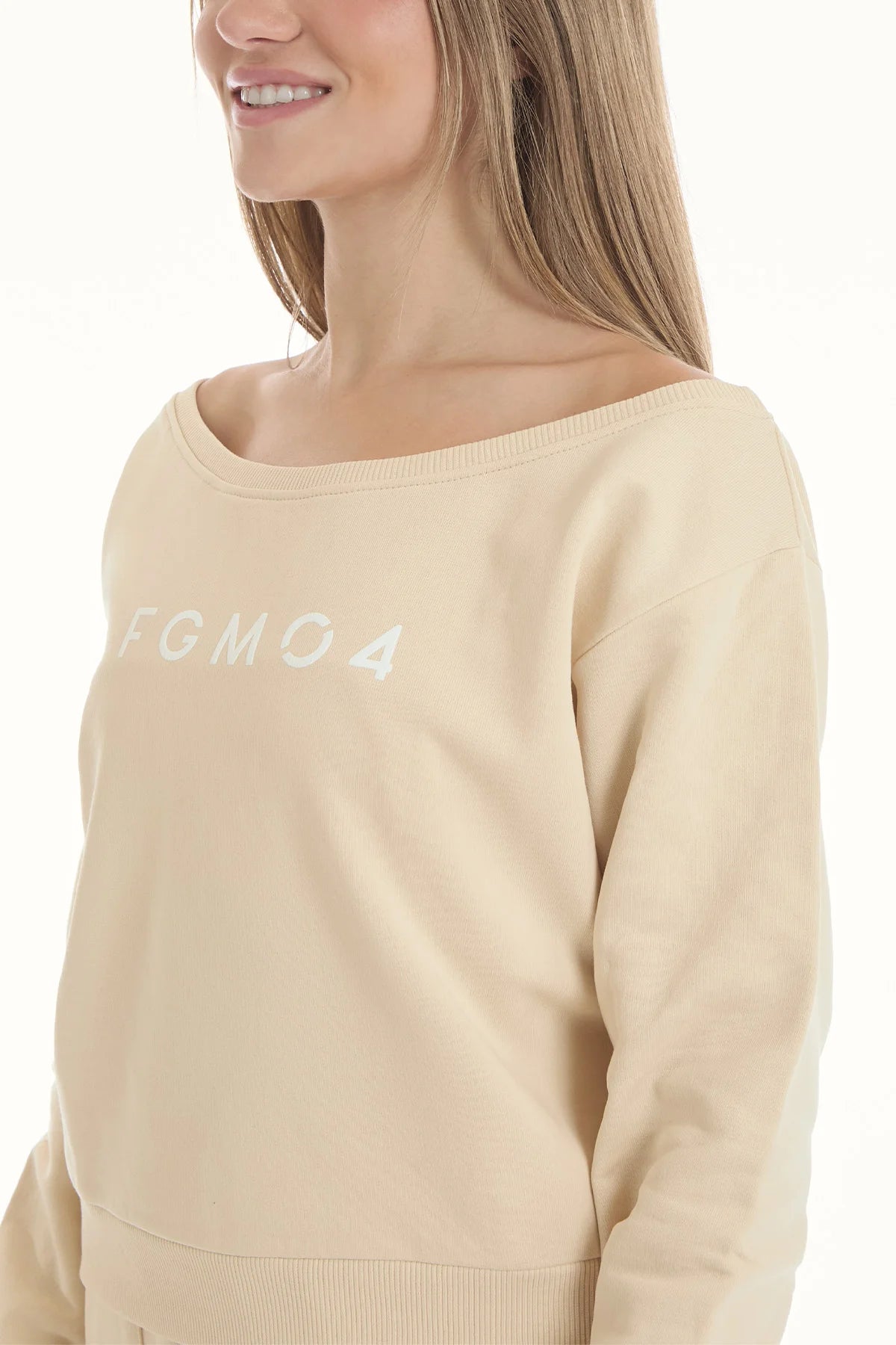 Felpa Ikonic Core FW 25 Burro - FGM04 - Linea Ikonic - fgm04