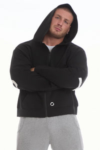 FLAG Herren-Sweatshirt zum Überziehen, Schwarz