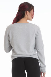 Felpa Ikonic WINTER FLAG Grigio Melange - FGM04 - Linea Ikonic - fgm04