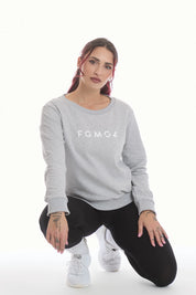 Felpa Ikonic WINTER FLAG Grigio Melange - FGM04 - Linea Ikonic - fgm04